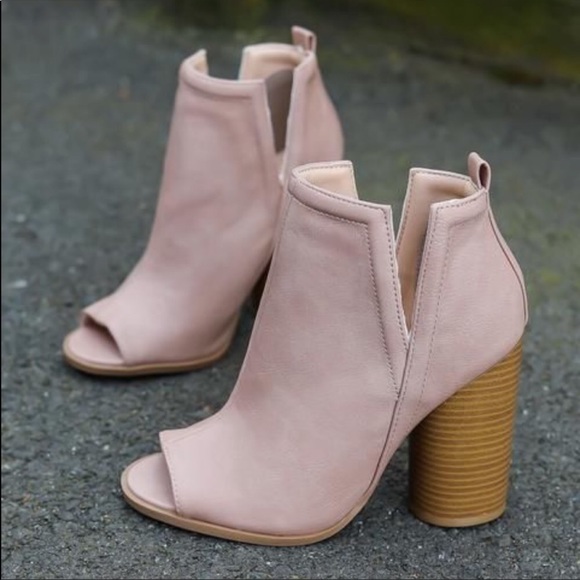 Qupid Shoes - Qupid Nude Bondi Heals Size 9